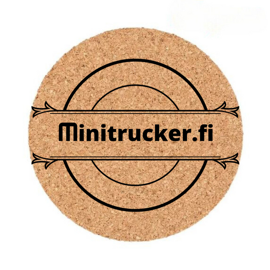 Korkunderlägg 6 st med egen logotyp